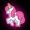 Magical Royal Unicorn Princess Neon Sign with Color-Changing RGB Accents