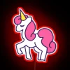 Magical sparkles illuminate your space with vibrant unicorn princess glow.