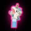 Vibrant Unicorn Neon Sign with Color Changing RGB LED Lights