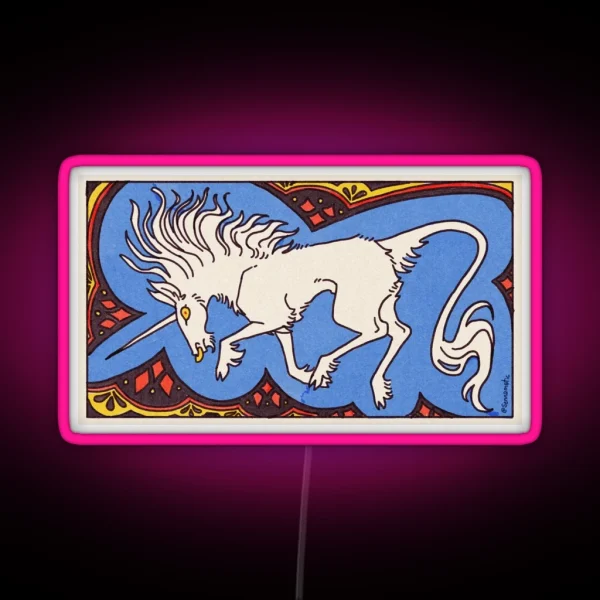 Unicorn RGB Neon Sign