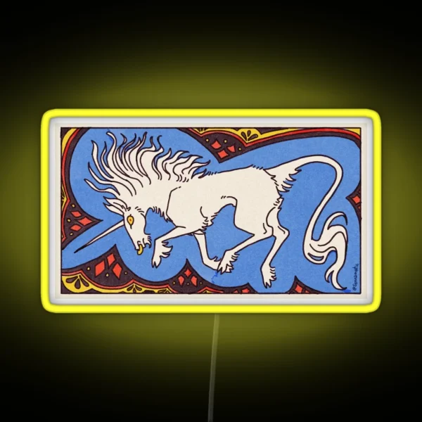 Unicorn RGB Neon Sign