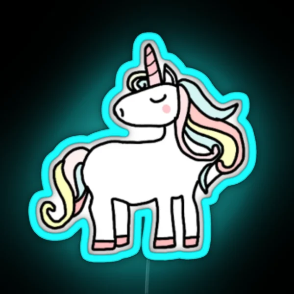 Unicorn RGB Neon Sign