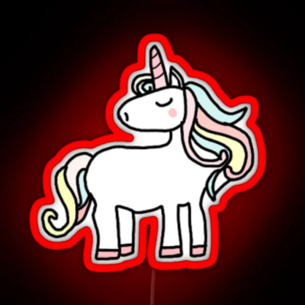 Unicorn RGB Neon Sign