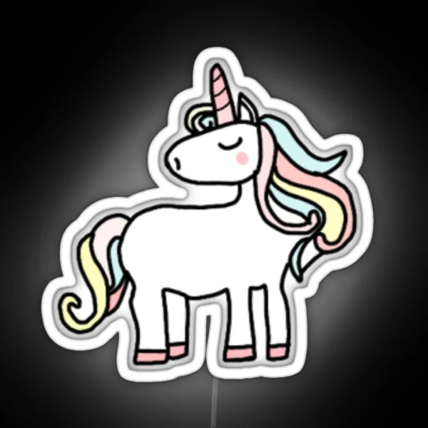 Unicorn RGB Neon Sign