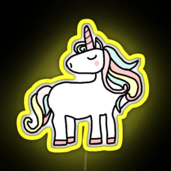 Unicorn RGB Neon Sign