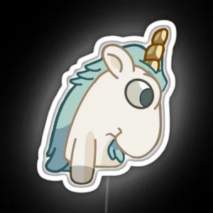 Unicorse Children Pose RGB Neon Sign