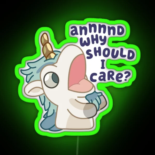 Unicorse RGB Neon Sign