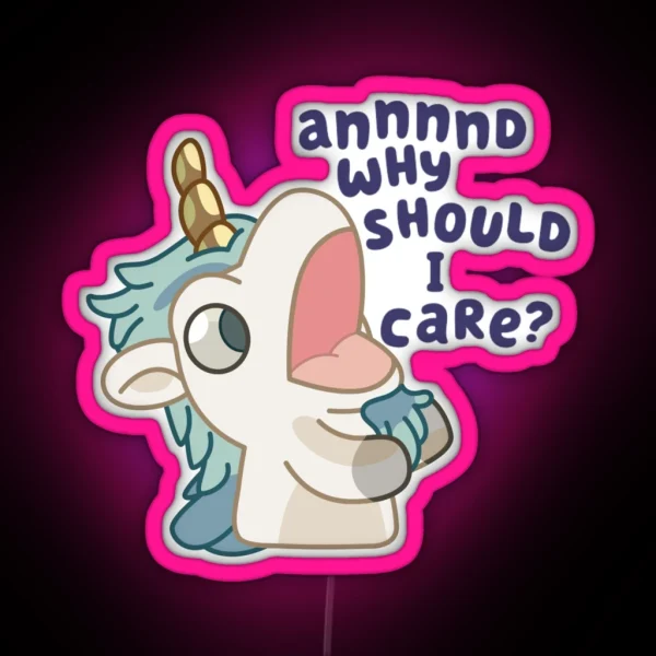 Unicorse RGB Neon Sign