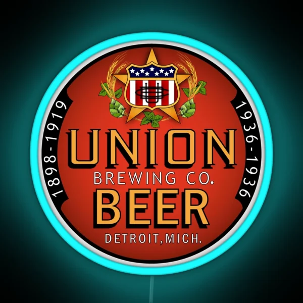 Union Brewing Company RGB Neon Sign