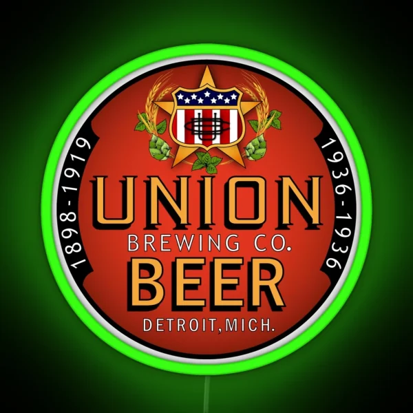 Union Brewing Company RGB Neon Sign