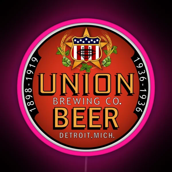 Union Brewing Company RGB Neon Sign