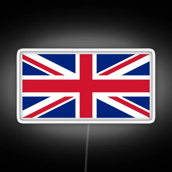United Kingdom Flag Union Jack Led RGB Neon Sign