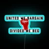Unite with Solidarity in Bold Colors with This Union Sign.