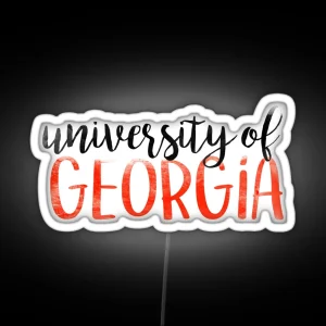 University Of Georgia RGB Neon Sign