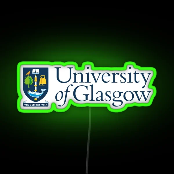 University Of Glasgow RGB Neon Sign