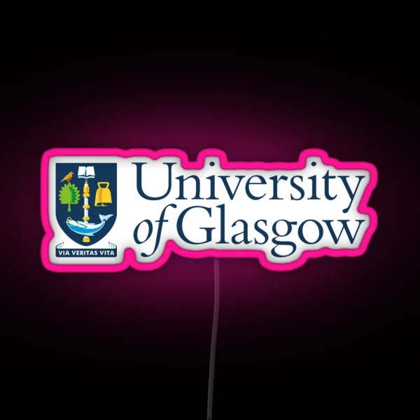 University Of Glasgow RGB Neon Sign
