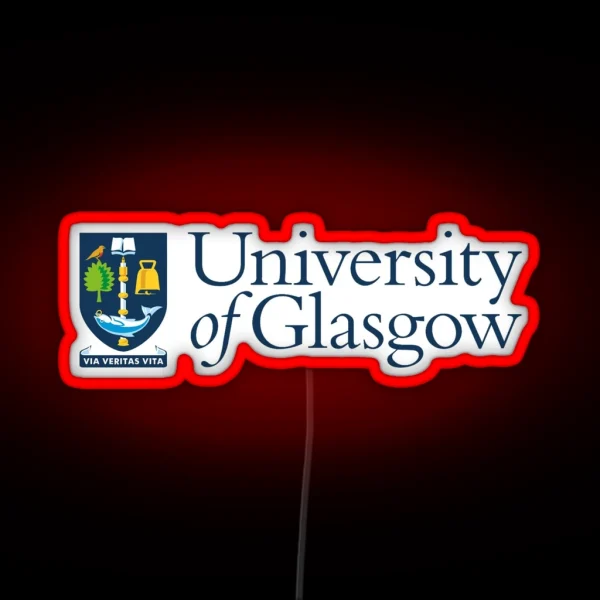 University Of Glasgow RGB Neon Sign