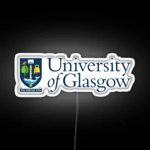 University Of Glasgow RGB Neon Sign