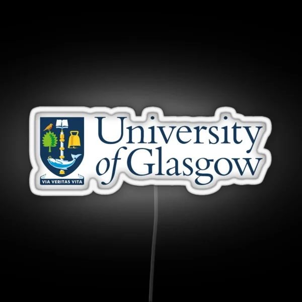 University Of Glasgow RGB Neon Sign