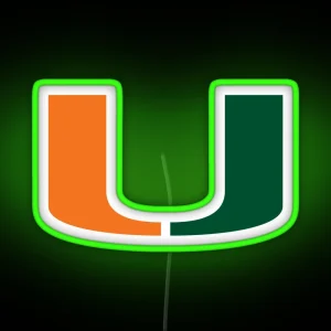 University Of Miami RGB Neon Sign