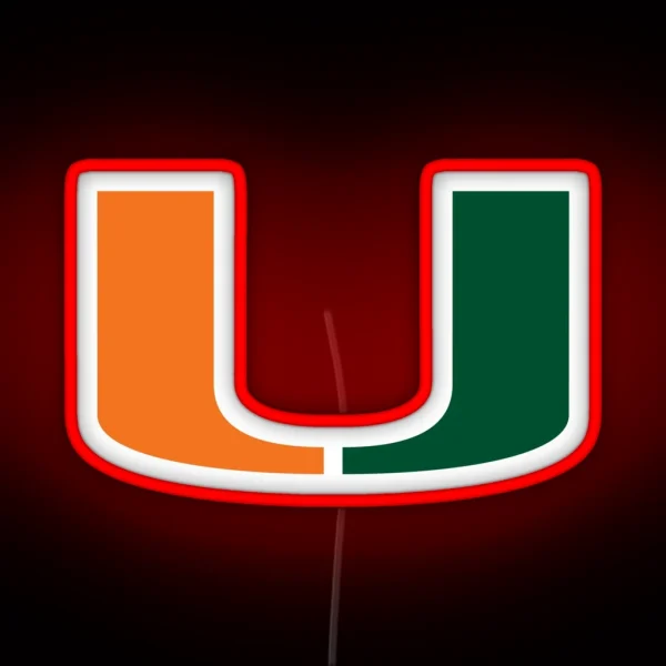 University Of Miami RGB Neon Sign