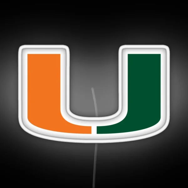 University Of Miami RGB Neon Sign