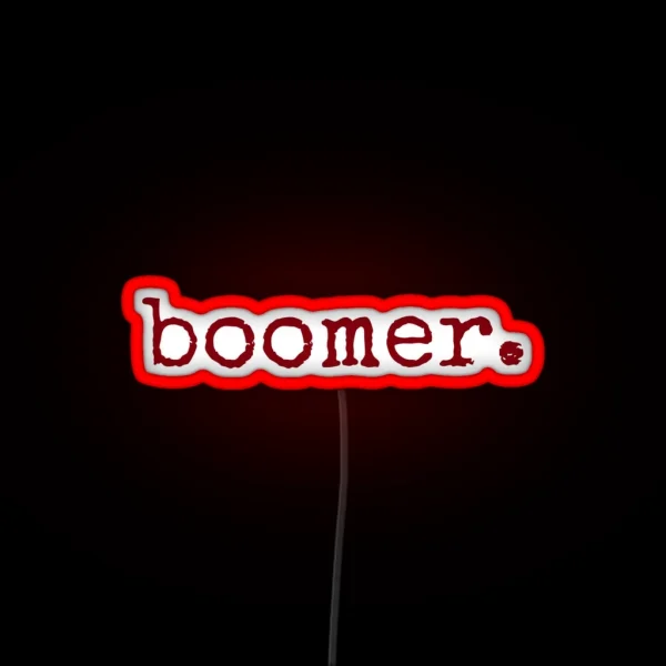 University Of Oklahoma Boomer RGB Neon Sign