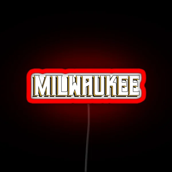 University Of Wisconsin Milwaukee RGB Neon Sign