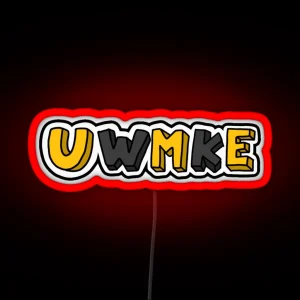 University Of Wisconsin Milwaukee RGB Neon Sign