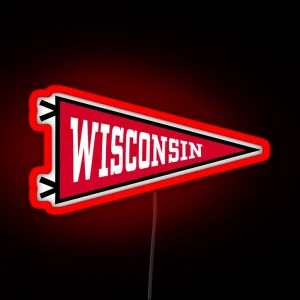 University Of Wisconsin Pendant RGB Neon Sign