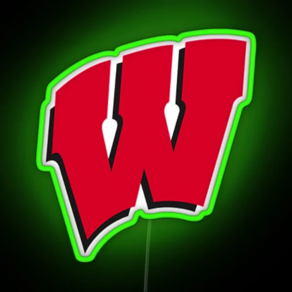 University Of Wisconsin RGB Neon Sign