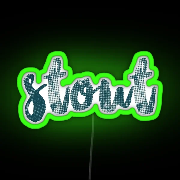 University Of Wisconsin Stout RGB Neon Sign