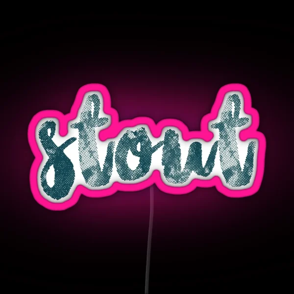 University Of Wisconsin Stout RGB Neon Sign