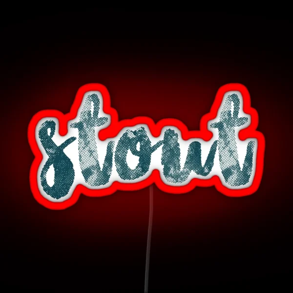 University Of Wisconsin Stout RGB Neon Sign