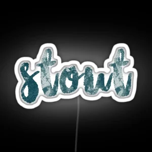 University Of Wisconsin Stout RGB Neon Sign