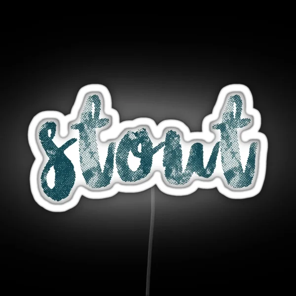 University Of Wisconsin Stout RGB Neon Sign