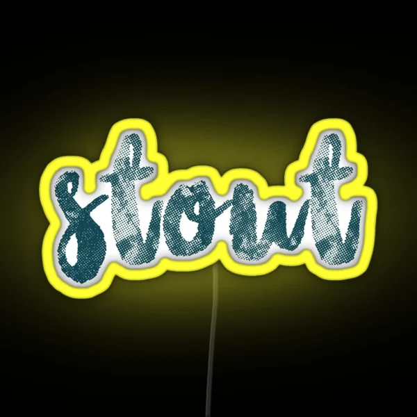 University Of Wisconsin Stout RGB Neon Sign