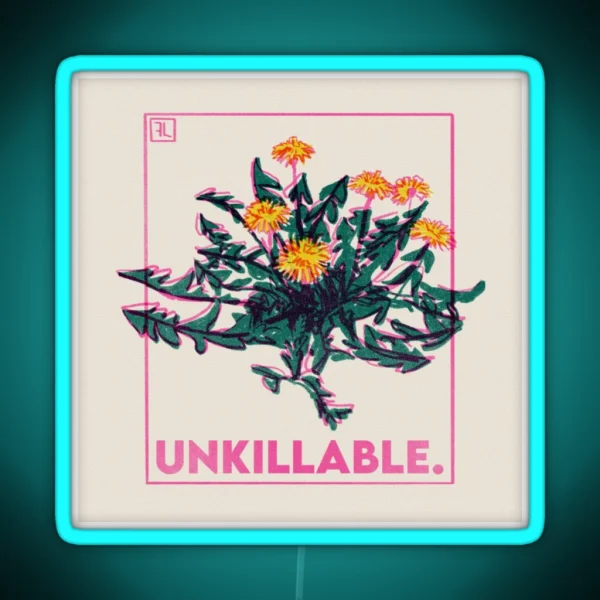 Unkillable RGB Neon Sign