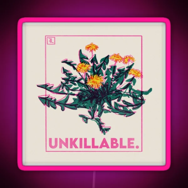 Unkillable RGB Neon Sign