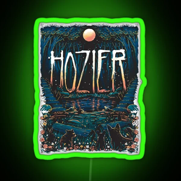 Unofficial Unreal Unearth Hozier Inspired RGB Neon Sign