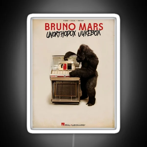 Unothodox Jukebox Bruno Mars RGB Neon Sign