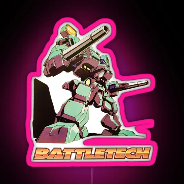 Unseen Warhammer Battletech RGB Neon Sign