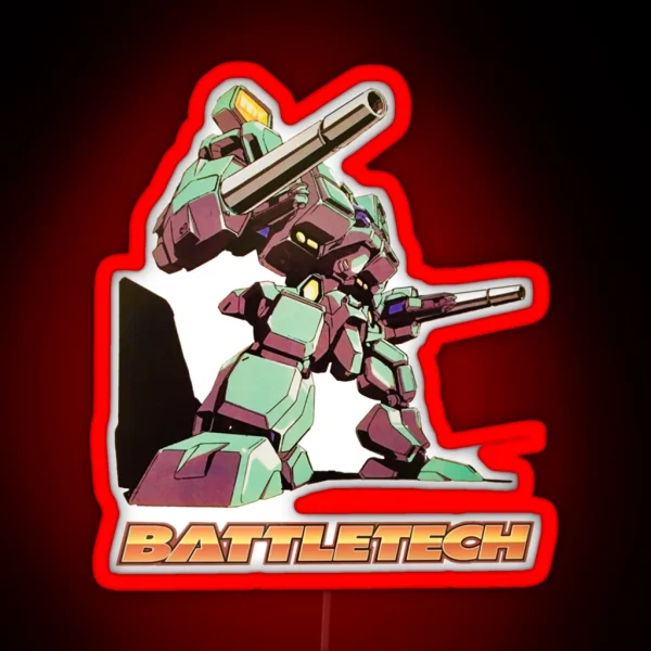 Unseen Warhammer Battletech RGB Neon Sign