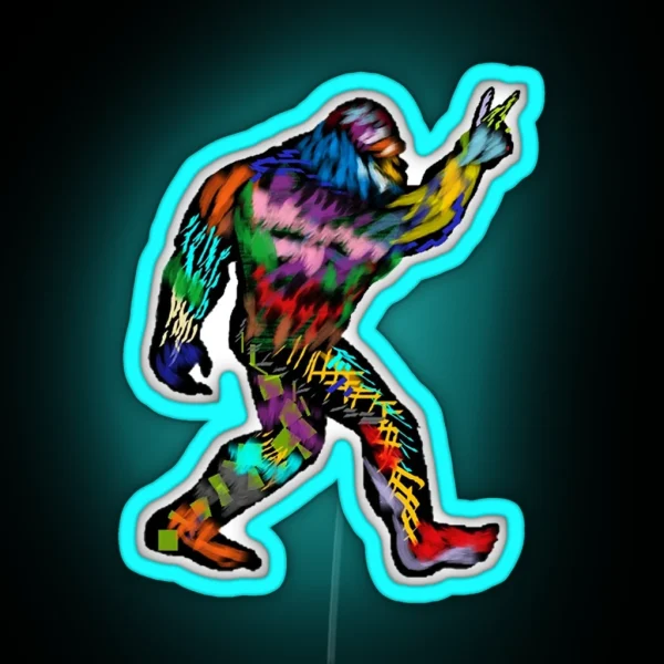 UP For PEACE RGB Neon Sign