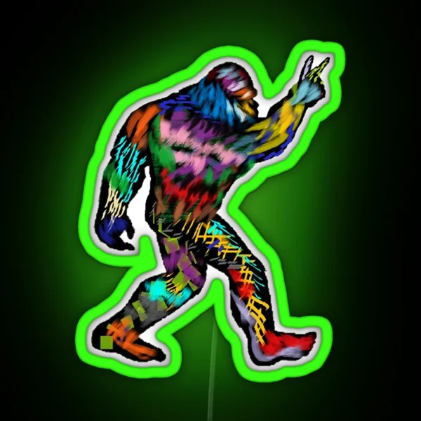 UP For PEACE RGB Neon Sign