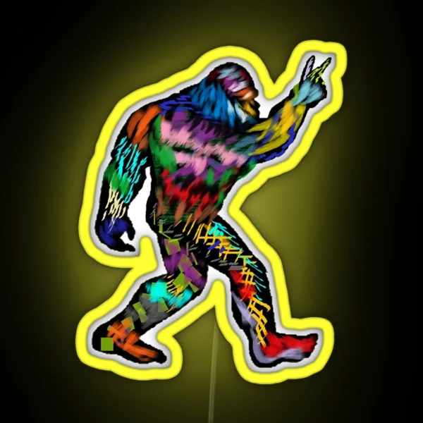 UP For PEACE RGB Neon Sign