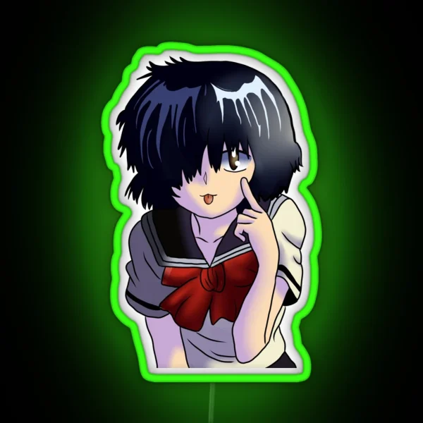 Urabe Mikoto RGB Neon Sign