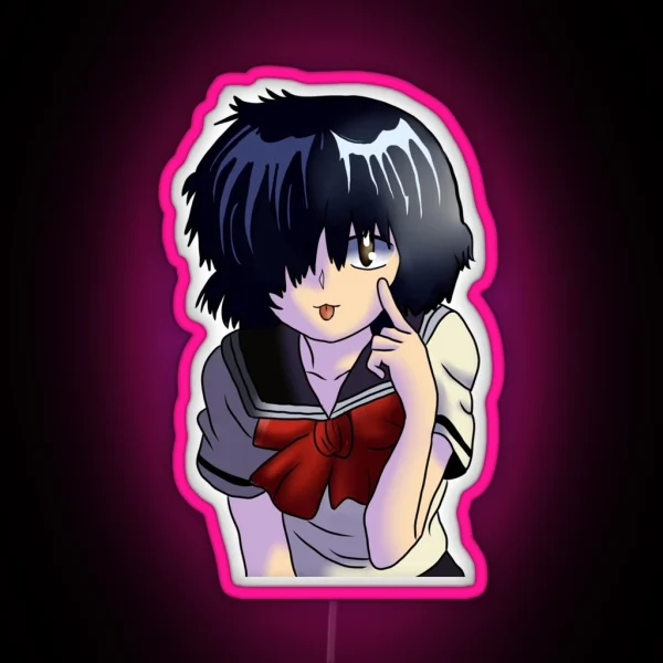 Urabe Mikoto RGB Neon Sign