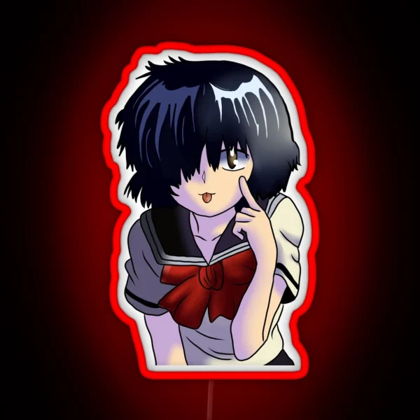 Urabe Mikoto RGB Neon Sign
