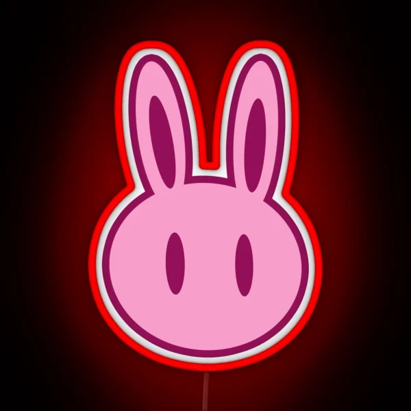 Usagi S Bunny RGB Neon Sign